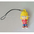 silicone 3D two-sided phone strap